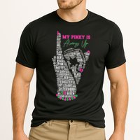 Cool AKA Sorority My Pinky Is Always Up Word Art Performance Shirt