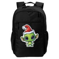 Cute Alien Santa Claus Daily Commute Backpack