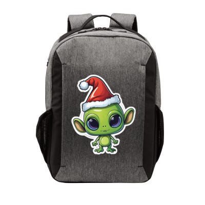 Cute Alien Santa Claus Vector Backpack