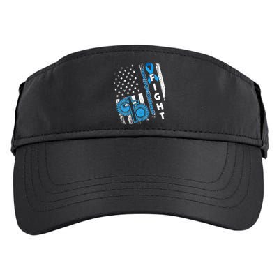 Child Abuse Survivor Child Abuse Prevention Month Rainbow Adult Drive Performance Visor