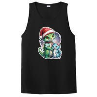 Cute Alien Santa Claus Cat PosiCharge Competitor Tank