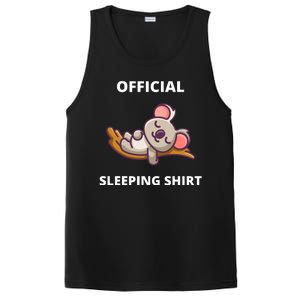 Cute Animal Sleeping Shirt Koala Bear PosiCharge Competitor Tank