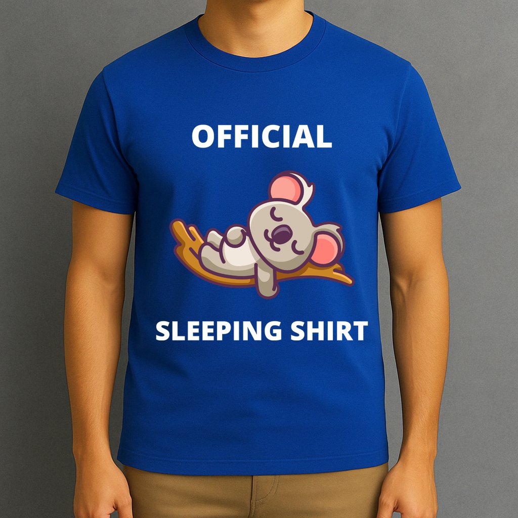 Cute Animal Sleeping Shirt Koala Bear T-Shirt
