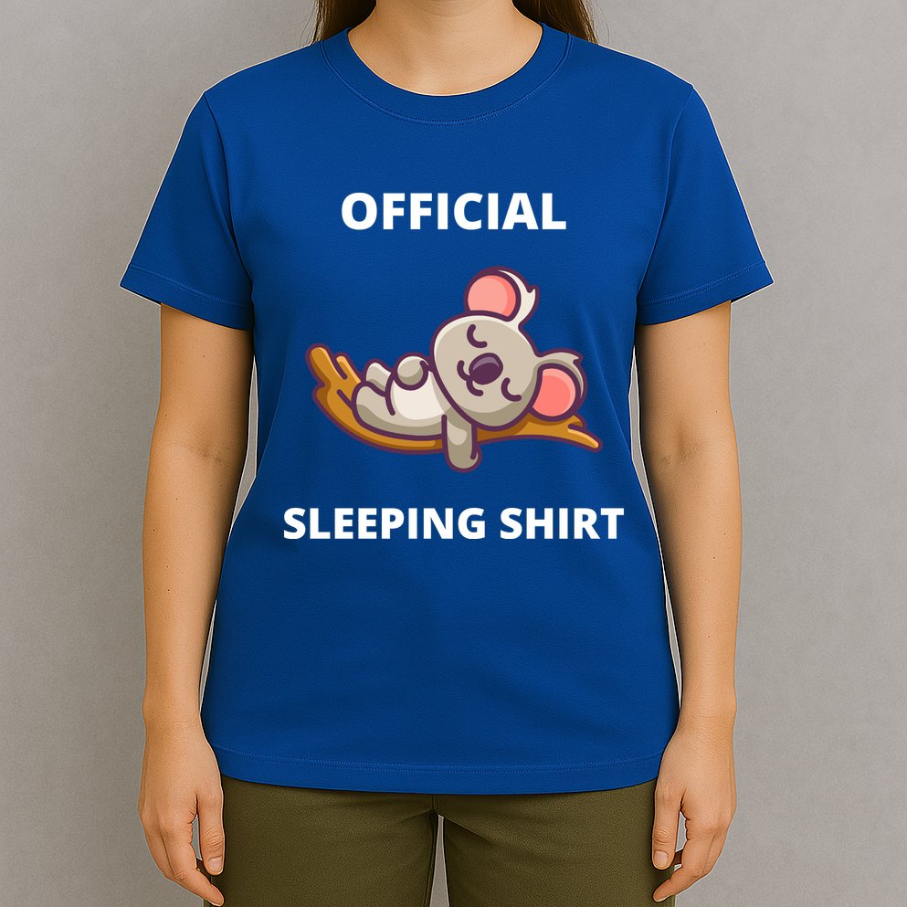 Cute Animal Sleeping Shirt Koala Bear T-Shirt