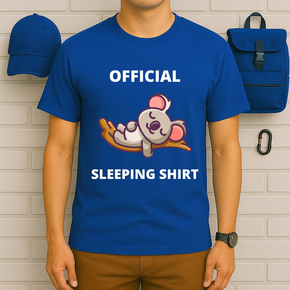Cute Animal Sleeping Shirt Koala Bear T-Shirt