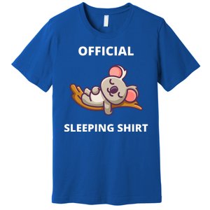 Cute Animal Sleeping Shirt Koala Bear Premium T-Shirt