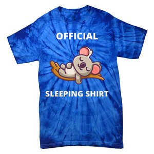 Cute Animal Sleeping Shirt Koala Bear Tie-Dye T-Shirt