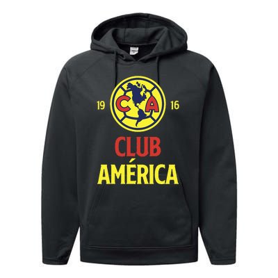 Club America Score Big With Our Exclusive Collection Performance Fleece Hoodie