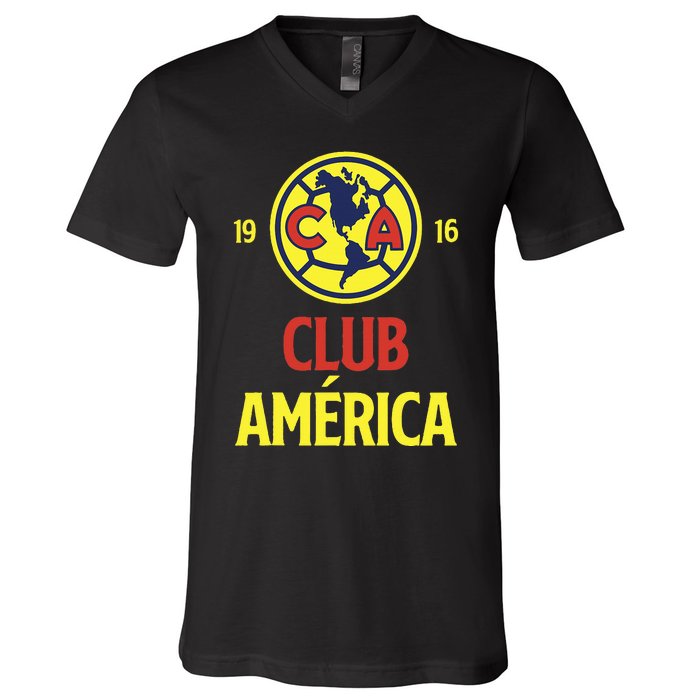 Club America Score Big With Our Exclusive Collection V-Neck T-Shirt