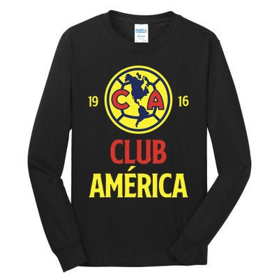 Club America Score Big With Our Exclusive Collection Tall Long Sleeve T-Shirt