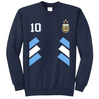 Cool Argentina Soccer Jersey 10 Sweatshirt