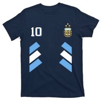 Cool Argentina Soccer Jersey 10 T-Shirt