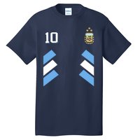 Cool Argentina Soccer Jersey 10 Tall T-Shirt