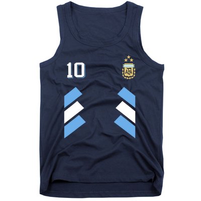 Cool Argentina Soccer Jersey 10 Tank Top