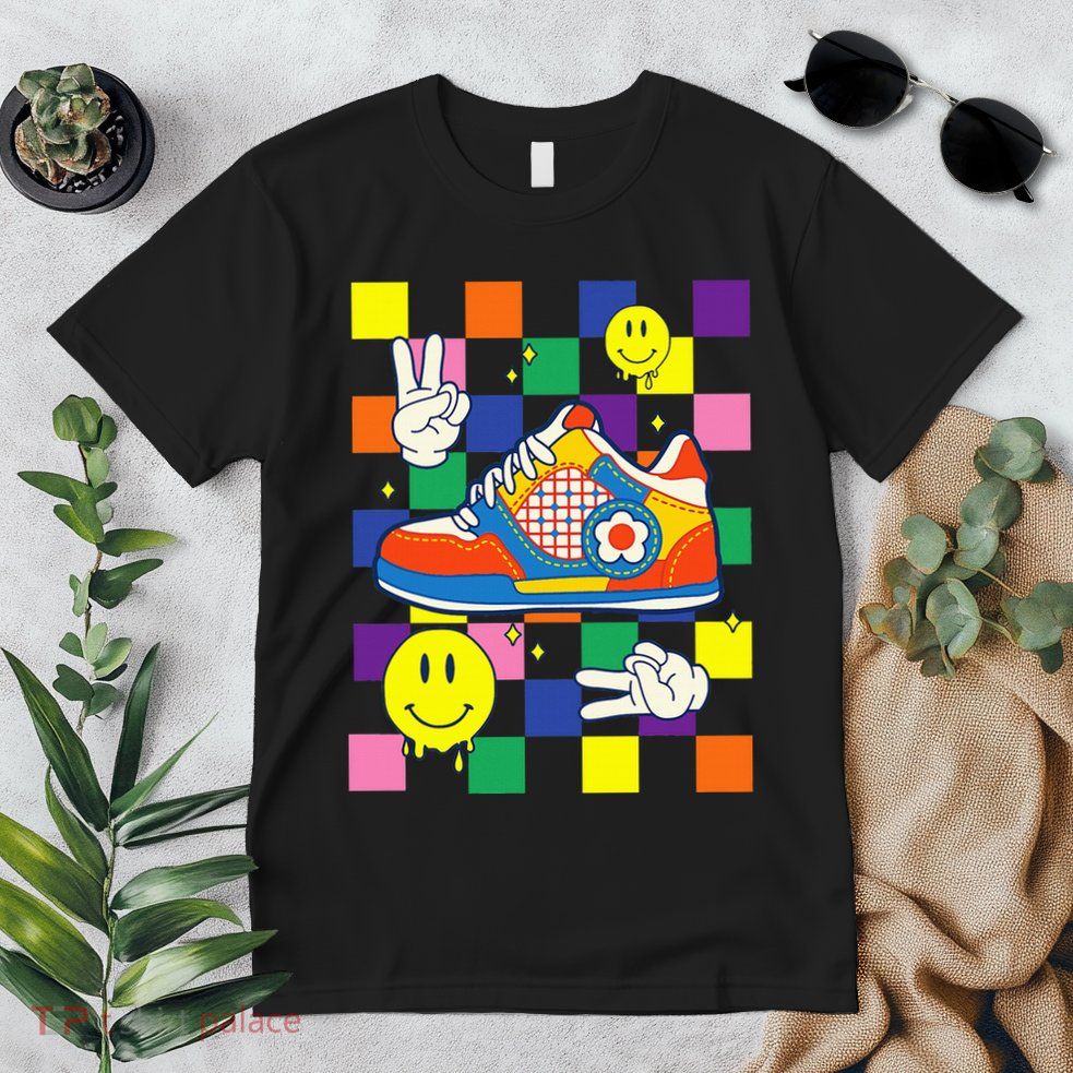 Core Aesthetic Sneaker Fabric Patches Alt Clothing Premium T-Shirt