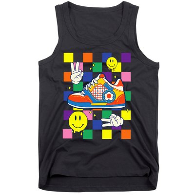 Core Aesthetic Sneaker Fabric Patches Alt Clothing Tank Top