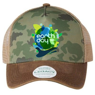 Cool Abstract Shapes Earth Day Legacy Tie Dye Trucker Hat