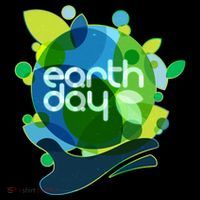 Cool Abstract Shapes Earth Day City Backpack