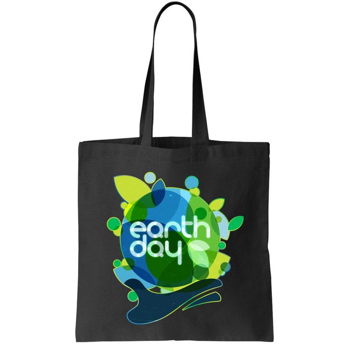 Cool Abstract Shapes Earth Day Bag