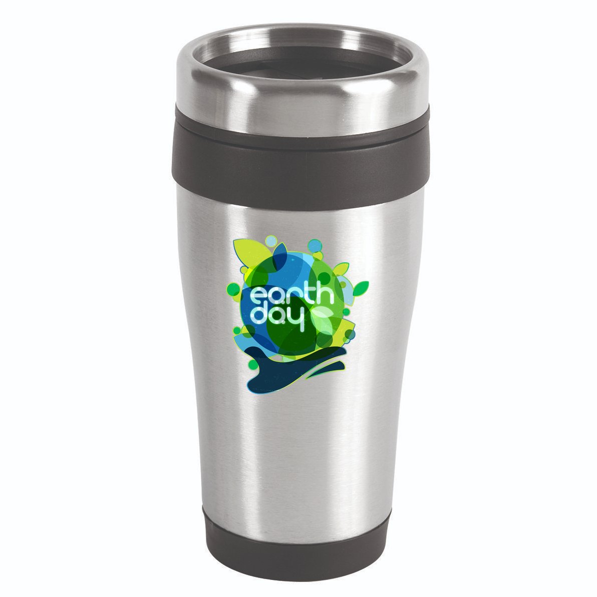 Cool Abstract Shapes Earth Day 16oz Travel Tumbler