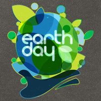 Cool Abstract Shapes Earth Day Cotton Canvas Backpack