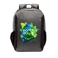 Cool Abstract Shapes Earth Day Vector Backpack