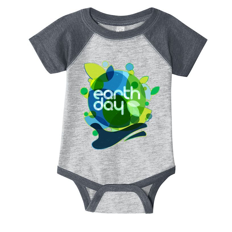 Cool Abstract Shapes Earth Day Infant Baby Jersey Bodysuit