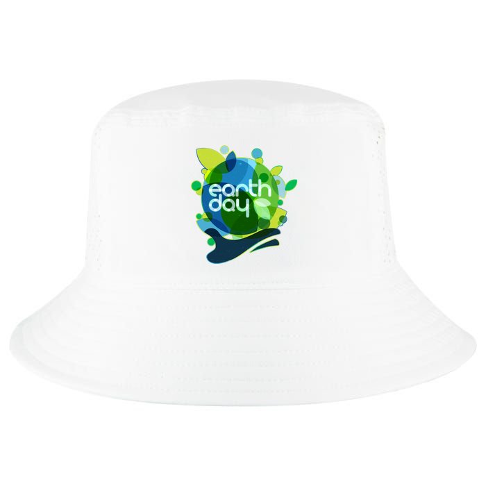 Cool Abstract Shapes Earth Day Cool Comfort Performance Bucket Hat