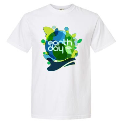 Cool Abstract Shapes Earth Day Garment-Dyed Heavyweight T-Shirt