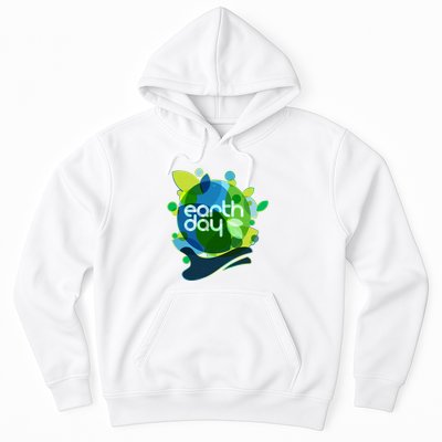 Cool Abstract Shapes Earth Day Hoodie