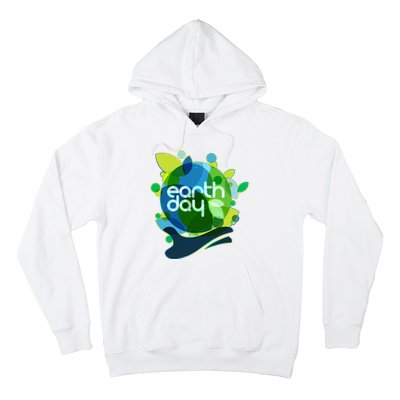 Cool Abstract Shapes Earth Day Hoodie