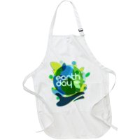 Cool Abstract Shapes Earth Day Apron
