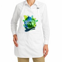 Cool Abstract Shapes Earth Day Apron