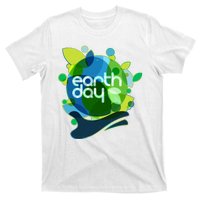 Cool Abstract Shapes Earth Day T-Shirt