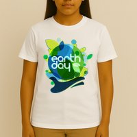 Cool Abstract Shapes Earth Day T-Shirt