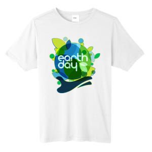 Cool Abstract Shapes Earth Day Tall Fusion ChromaSoft Performance T-Shirt