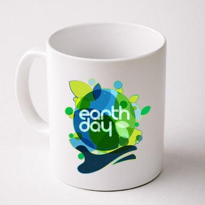 Cool Abstract Shapes Earth Day Mug