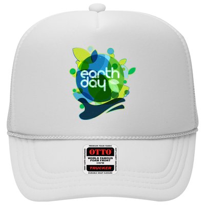 Cool Abstract Shapes Earth Day Trucker Hat