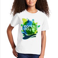 Cool Abstract Shapes Earth Day Kids T-Shirt