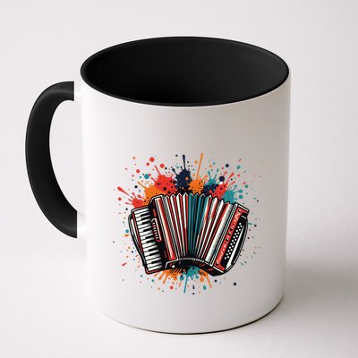 Colorful Accordion Splash Mug
