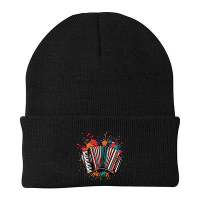 Colorful Accordion Splash Beanie