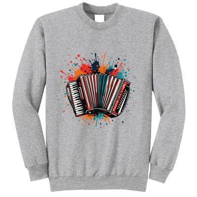 Colorful Accordion Splash Sweatshirt