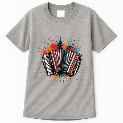 Colorful Accordion Splash Tall T-Shirt