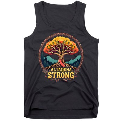 California Altadena Strong Women Supporters Tank Top