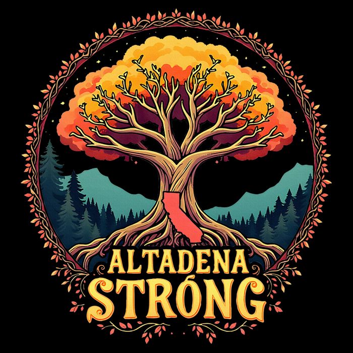 California Altadena Strong Women Supporters Tank Top