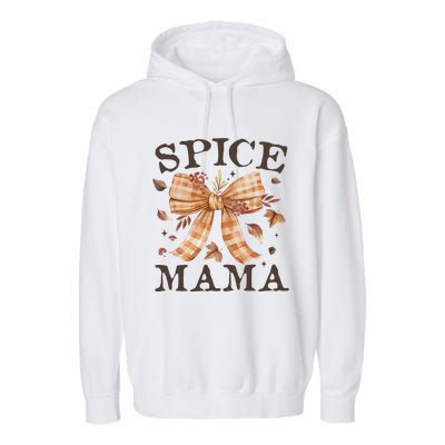 Coquette Autumn Spice Mama Garment-Dyed Fleece Hoodie