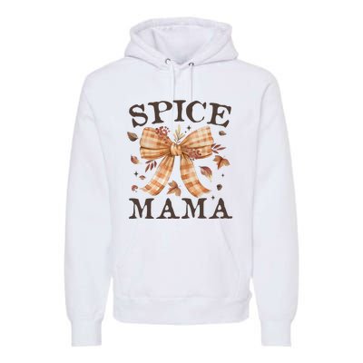 Coquette Autumn Spice Mama Premium Hoodie