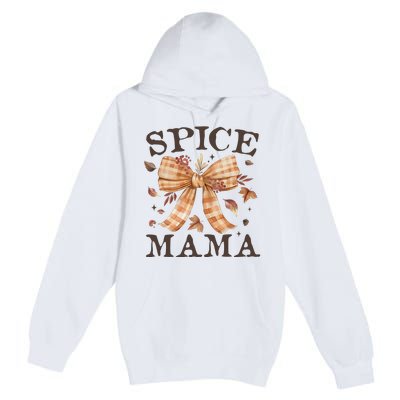 Coquette Autumn Spice Mama Premium Pullover Hoodie