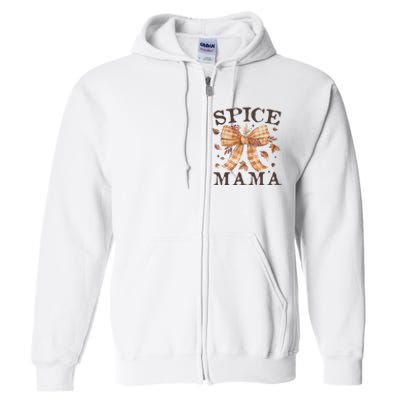 Coquette Autumn Spice Mama Full Zip Hoodie