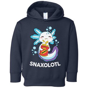 Cute Axolotl Snaxolotl Shirt Kawaii Anime Funny Toddler Hoodie